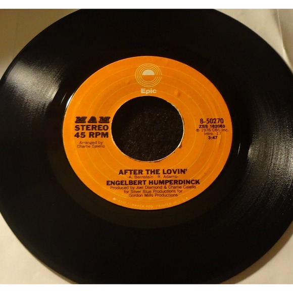 Engelbert Humperdinck – After The Lovin' / Let's Remember The Good Times - Picture 1 of 2